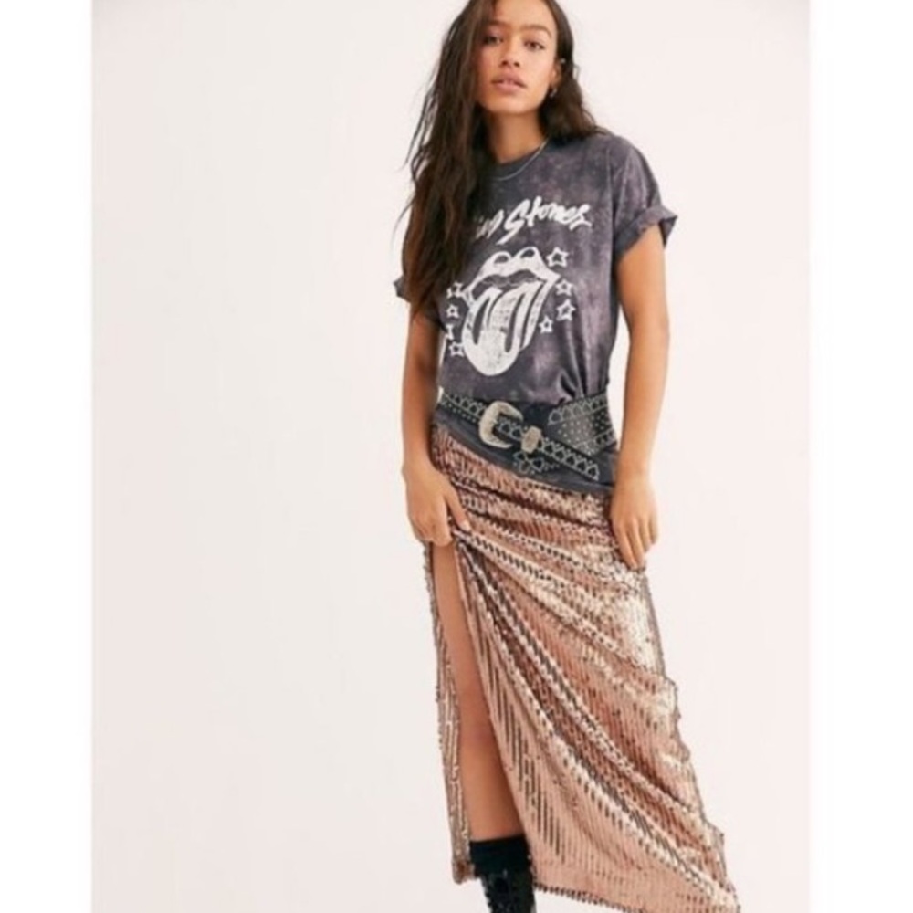 Free People Sequin Skirt size 2